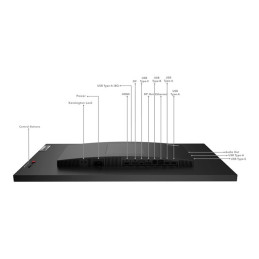 Écran LED - 27" - 2560 x 1440 QHD @ 60 Hz - IPS - 350 cd - m² - 1000:1 - 4 ms - HDMI, DisplayPort, ... (63A1GAT1EU)_12