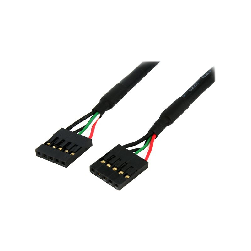 Câble VDG Carte Mère 5 pin - Connecteur USB 2.0 Interne - Câble d'Extension pour Port Carte Mère ... (USBINT5PIN12)_1