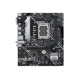 Carte-mère - micro ATX - Socket LGA1700 - H610 Chipset - USB 3.2 Gen 1, USB 3.2 Gen 2 - Gigabi... (90MB1C80-M0EAY0)_1