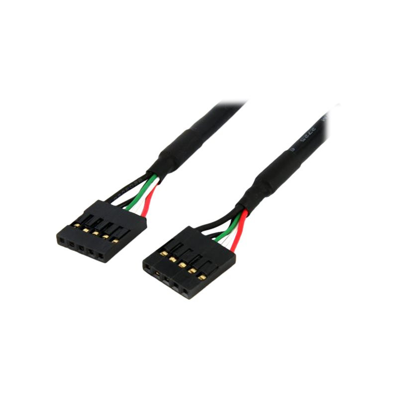 F - F - Câble USB - IDC 5 broches (F) pour IDC 5 broches (F) - USB 2.0 - 45.7 cm - noir (USBINT5PIN)_1