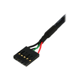 F - F - Câble USB - IDC 5 broches (F) pour IDC 5 broches (F) - USB 2.0 - 45.7 cm - noir (USBINT5PIN)_2