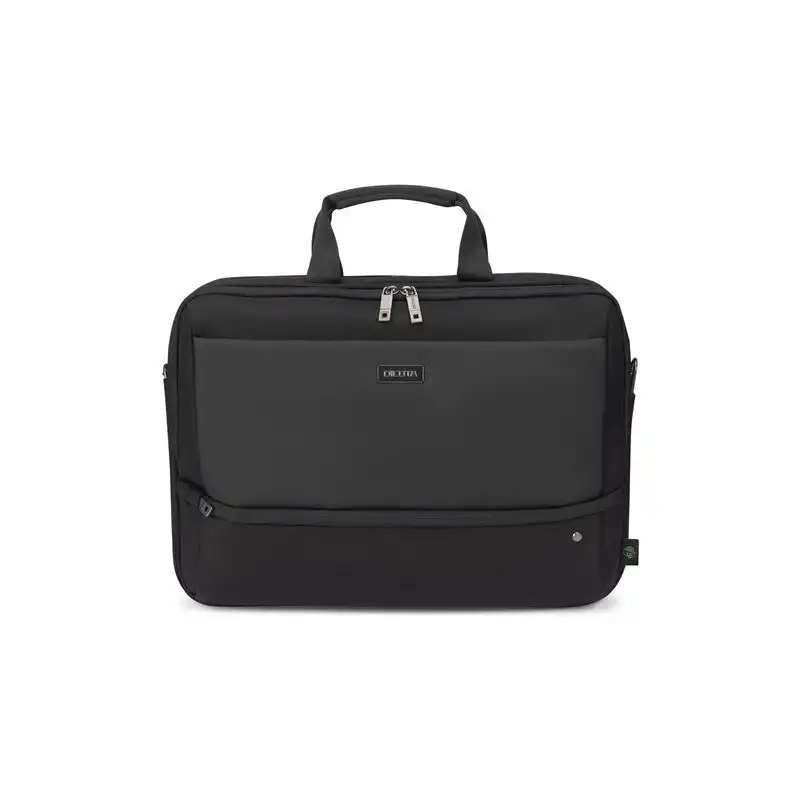 DICOTA Top Traveller FIVE - Sacoche pour ordinateur portable - 12" - 14" - noir (D32173-RPET)_1 DICOTA Top Traveller FIVE - Sacoche pour ordinateur portable - 12" - 14" - noir (D32173-RPET)_1