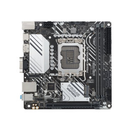 Carte-mère - mini ITX - Socket LGA1700 - H610 Chipset - USB 3.2 Gen 1 - Gigabit LAN - carte gr... (90MB1GB0-M0EAYC)_1