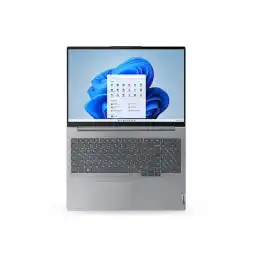 Lenovo ThinkBook 16 G6 ABP 21KK - Conception de charnière à 180 degrés - AMD Ryzen 5 - 7430U - jusq... (21KK007TFR)_5