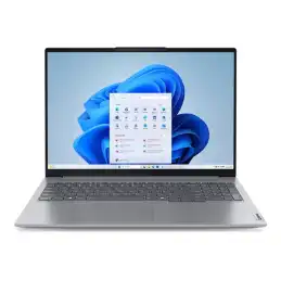 Lenovo ThinkBook 16 G7 IML 21MS - Conception de charnière à 180 degrés - Intel Core Ultra 7 - 155H ... (21MS0054FR)_1