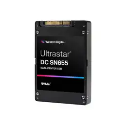 WD Ultrastar DC SN655 WUS5EC0C1ESP7Y1 - SSD - Centre de données - 61.44 To - interne - 2.5" - U.3 PCIe... (0TS2508)_1