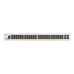 Cisco Catalyst 1200-48P-4X - Commutateur - C3 - intelligent - 48 x 10 - 100 - 1000 (PoE+) + 4 ... (C1200-48P-4X-RF)_1