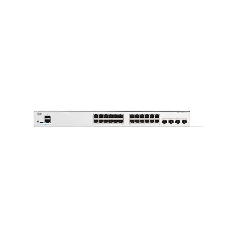 Cisco Catalyst 1300-24T-4X - Commutateur - C3 - Géré - 24 x 10 - 100 - 1000Base-T + 4 x 10 Gig... (C1300-24T-4X-RF)_1
