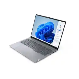 Lenovo ThinkBook 16 G7 ARP 21MW - Conception de charnière à 180 degrés - AMD Ryzen 7 - 7735HS - jus... (21MW0010FR)_2