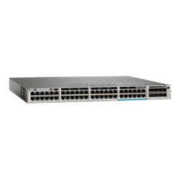 Cisco Catalyst 3850-48U-L - Commutateur - C3 - Géré - 48 x 10 - 100 - 1000 (UPOE) - de bure... (WS-C385012X48UL-RF)_1