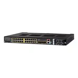 Cisco Industrial Ethernet 4010 Series - Commutateur - Géré - 24 x 10 - 100 - 1000 (PoE+) + 4 ... (IE-4010-4S24P-RF)_1