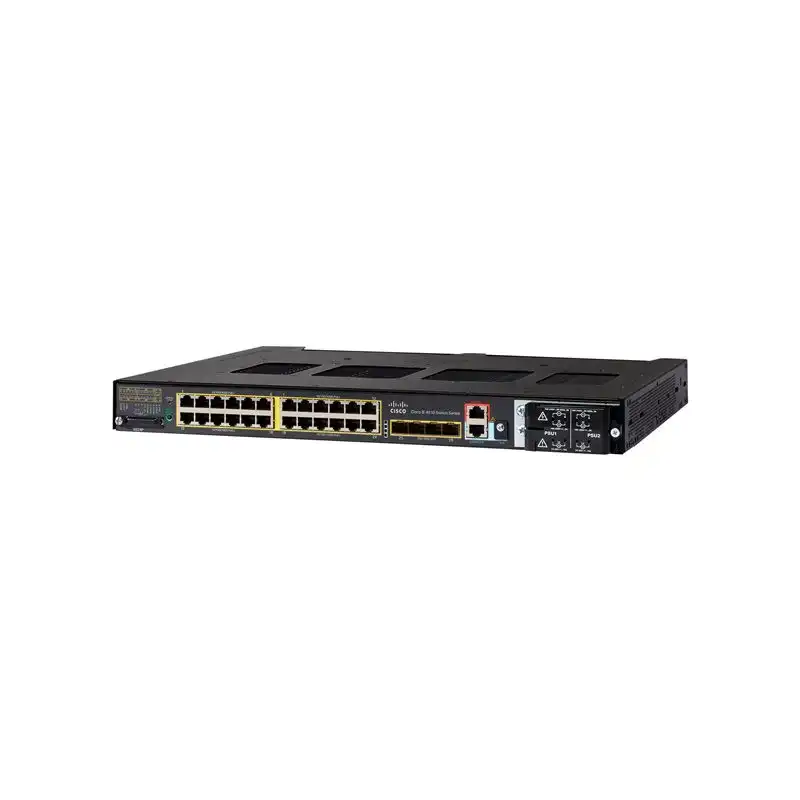 Cisco Industrial Ethernet 4010 Series - Commutateur - Géré - 24 x 10 - 100 - 1000 (PoE+) + 4 ... (IE-4010-4S24P-RF)_1