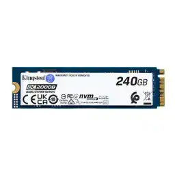 Kingston Data Center DC2000B - SSD - Enterprise - 240 Go - interne - M.2 2280 - PCIe 4.0 x4 (... (SEDC2000BM8/240G)_1