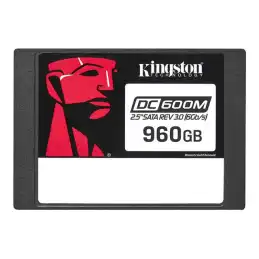 Kingston DC600ME - SSD - Enterprise, Mixed Use - chiffré - 960 Go - interne - 2.5" - SATA 6Gb -... (SEDC600ME/960G)_1