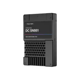 WD Ultrastar DC SN861 WUS6CA264PSP9X1 - SSD - Centre de données - 6.4 To - interne - 2.5" - U.2 PCIe 5... (0TS2539)_1