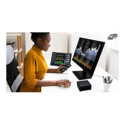 Barebone - mini PC 1 x Celeron N100 - jusqu'à 3.4 GHz - UHD Graphics - Gigabit Ethernet - noir (936-B0A911-070)_8