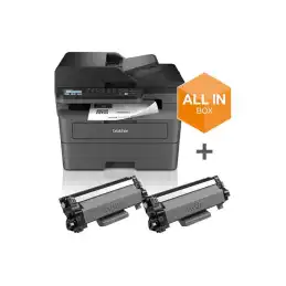 Brother MFC-L2827DWXL - Imprimante multifonctions - Noir et blanc - laser - A4 - Legal (support) ... (MFCL2827DWXL)_4