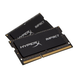HyperX Impact Black Series - DDR3L - kit - 16 Go: 2 x 8 Go - SO DIMM 204 broches - 1600 MHz - ... (HX316LS9IBK2/16)_1