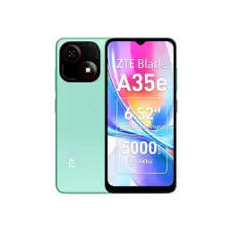 ZTE Blade A35e - 4G smartphone - double SIM - RAM 2 Go - Mémoire interne 64 Go - microSD slot - ... (BLDA35E264GRN)_1