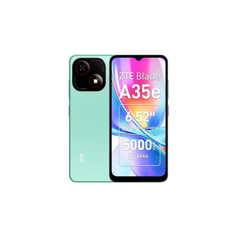 ZTE Blade A35e - 4G smartphone - double SIM - RAM 2 Go - Mémoire interne 64 Go - microSD slot - ... (BLDA35E264GRN)_1
