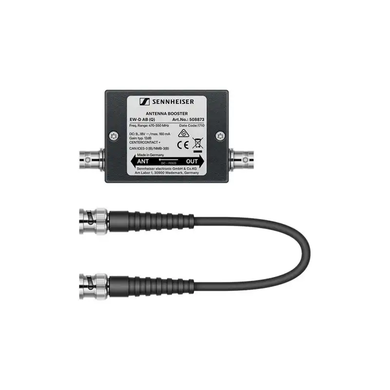 Sennheiser EW-D AB - Amplificateur du signal d'antenne - pour Sennheiser EW-D CI1 SET (R4-9) (508873)_1 Sennheiser EW-D AB - Amplificateur du signal d'antenne - pour Sennheiser EW-D CI1 SET (R4-9) (508873)_1