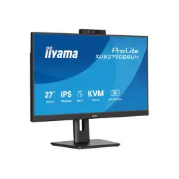 iiyama ProLite - Écran LED - 27" - 2560 x 1440 QHD @ 100 Hz - IPS - 250 cd - m² - 1300:1 - 0.4 ... (XUB2790QSUH-B2)_1