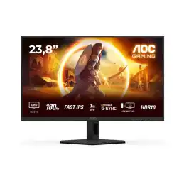 AOC Gaming - Écran LED - jeux - 24" (23.8" visualisable) - 2560 x 1440 QHD @ 180 Hz - Fast IPS - 300 c... (Q24G4RE)_5