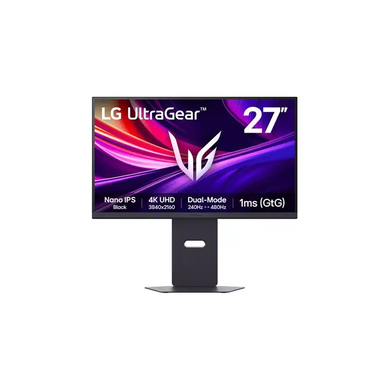 LG UltraGear - Écran LED - jeux - 27" - 3840 x 2160 4K @ 240 Hz - Nano IPS Noir - 450 cd - m² - 2000... (27G850A-B)_1
