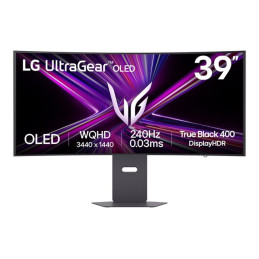 LG UltraGear - Moniteur OLED - jeux - incurvé - 39" - 3440 x 1440 UWQHD @ 240 Hz - 1500000:1 - Disp... (39GX900A-B)_1
