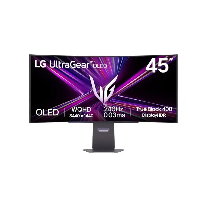 LG UltraGear - Moniteur OLED - jeux - incurvé - 45" - 3440 x 1440 UWQHD @ 240 Hz - 1500000:1 - Disp... (45GX900A-B)_1