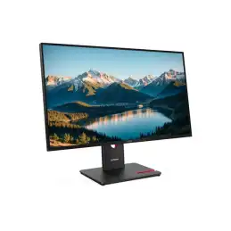 Lenovo ThinkVision T27Q-40 - Écran LED - 27" - 2560 x 1440 QHD @ 120 Hz - IPS - 350 cd - m² - 1500:... (64A6GAT6EU)_2