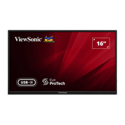 ViewSonic - Écran LED - 16" - portable - 1920 x 1080 Full HD (1080p) @ 60 Hz - IPS - 250 cd - m² - 1000... (VA1650)_1