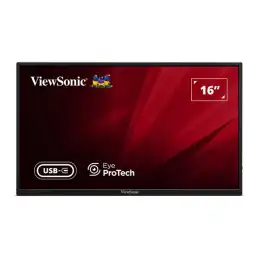 ViewSonic - Écran LED - 16" - portable - 1920 x 1080 Full HD (1080p) @ 60 Hz - IPS - 250 cd - m² - 1000... (VA1650)_1
