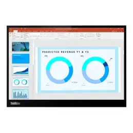 Lenovo ThinkVision M14d - Écran LED - 14" - portable - 2240 x 1400 2.2K @ 60 Hz - IPS - 375 cd - m²... (63AAUAR6WL)_1