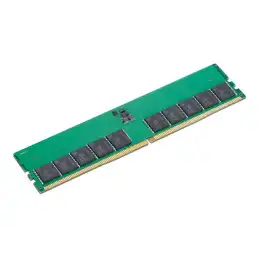 Lenovo - DDR5 - module - 48 Go - DIMM 288 broches - 5600 MT - s - mémoire sans tampon - ECC - vert ... (4X71T17940)_1