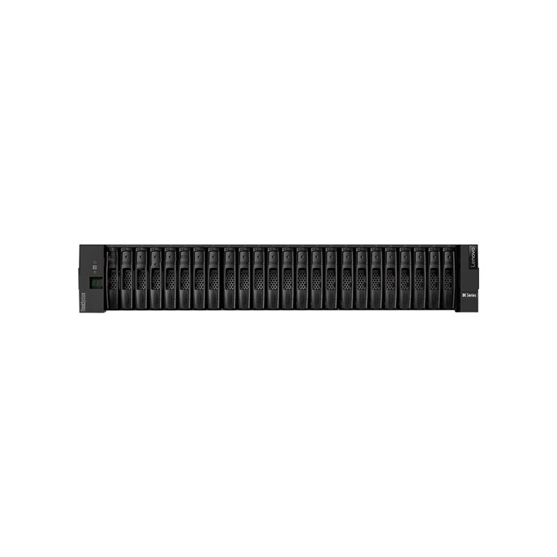 Baie de disques - 24 Baies (SAS-3) - iSCSI (10 GbE), iSCSI (25 GbE) (externe) - rack-montable - 2U (7Y76A00GWW)_1