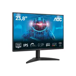 AOC - Écran LED - 24" (23.8" visualisable) - 1920 x 1080 Full HD (1080p) @ 144 kHz - IPS - 1500:1 - HDR... (24B36X)_5