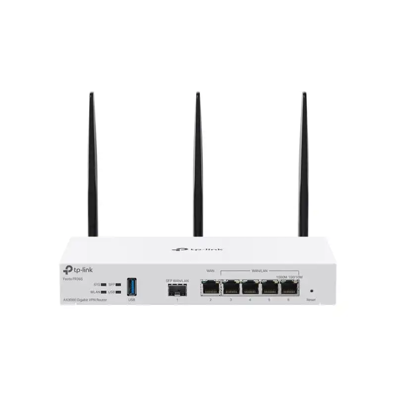 TP-Link Festa FR365 V1.2 - Routeur sans fil commutateur 5 ports - 1GbE - ports WAN : 6 - Wi-Fi 6 -... (FESTA FR365)_1