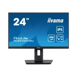 iiyama ProLite - Écran LED - 24" (23.8" visualisable) - 1920 x 1080 Full HD (1080p) @ 100 Hz - I... (XUB2492HSU-B6)_1