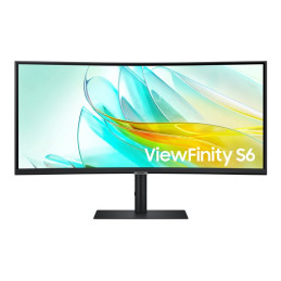 Samsung ViewFinity S6 S34C652UAU - S65UC Series - écran LED - incurvé - 34" - 3440 x 1440 UWQHD... (LS34C652UAUXEN)_1