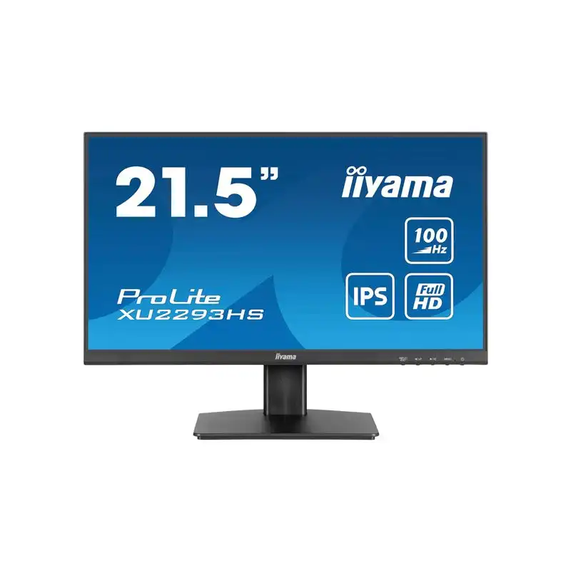 iiyama ProLite - Écran LED - 22" (21.5" visualisable) - 1920 x 1080 Full HD (1080p) @ 100 Hz - IPS... (XU2293HS-B6)_1